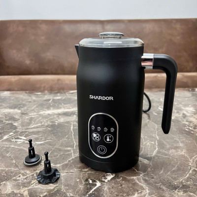 Máy đánh sữa tạo bọt cà phê, ca cao 4 trong 1 thương hiệu Anh Quốc Shardor MF0802 công suất 500W - Hàng chính hãng