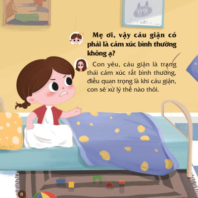 Cùng Con Nuôi Dưỡng Cảm Xúc Tích Cực - Con Không Cáu Giận
