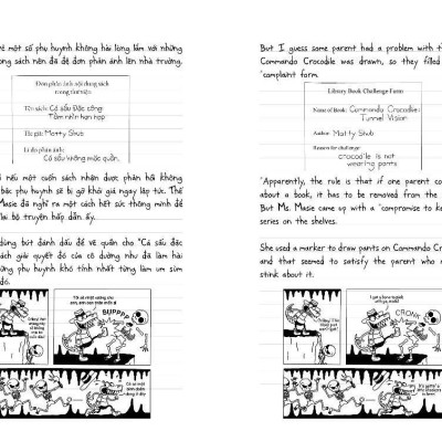 Diary Of A Wimpy Kid - Nhật Ký Chú Bé Nhút Nhát - Tập 18: Out Trình - No Brainer (Song Ngữ Việt-Anh)