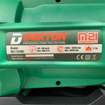 MÁY THỔI LÁ DÙNG PIN 21V (900m3/h) DEKTON M21-TL01BL - HÀNG CHÍNH HÃNG