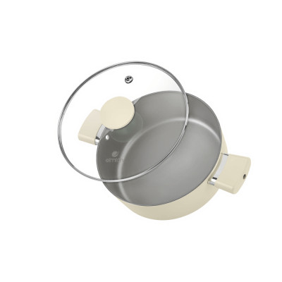 Bộ nồi phủ sứ an toàn Elmich Classic EL-5226BE03 Size 18,20,24cm - Hàng chính hãng