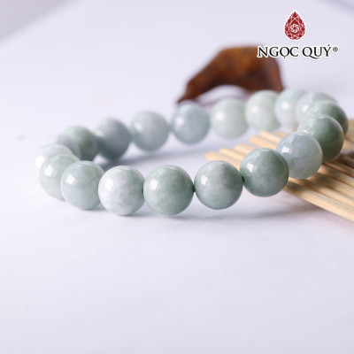 Vòng tay đá cẩm thạch hạt 10mm - Ngọc Quý
