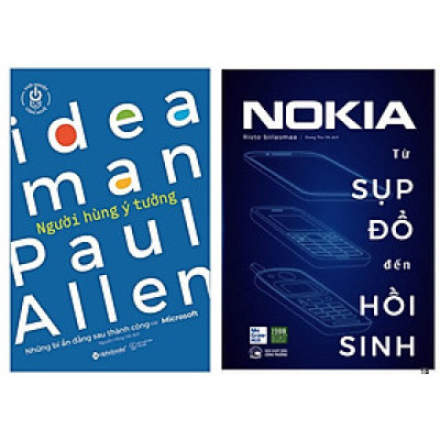 Combo 2 Cuốn:  Khởi Nghiệp Công Nghệ - Người Hùng Ý Tưởng + Nokia - Từ Sụp Đổ Đến Hồi Sinh