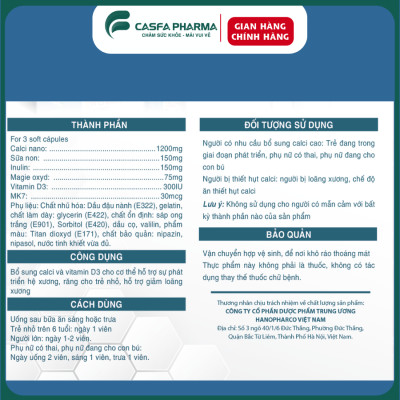 Combo vitamin tổng hợp cho bà bầu, bổ sung canxi, cho phụ nữ đang bầu và cho con bú