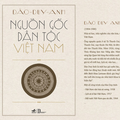 Sách - Nguồn gốc dân tộc Việt Nam (Đào Duy Anh) (Nhã Nam Official)