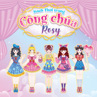 Sách Thời Trang - Công Chúa Rosy (MEGA)