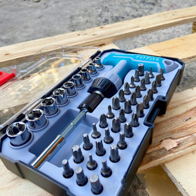 BỘ 47 TUA VÍT VẶN TAY CẦM T TOTAL TACSD30476 - HÀNG CHÍNH HÃNG