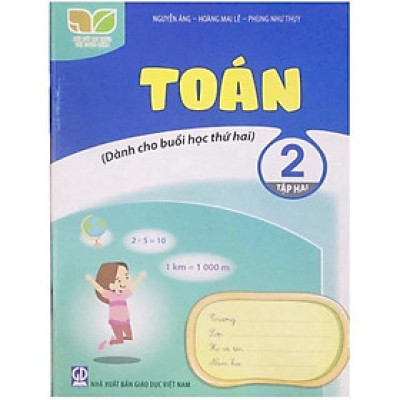 Sách - Toán 2 - Tập 2 dành cho buổi học thứ 2 (Kết nối tri thức với cuộc sống)