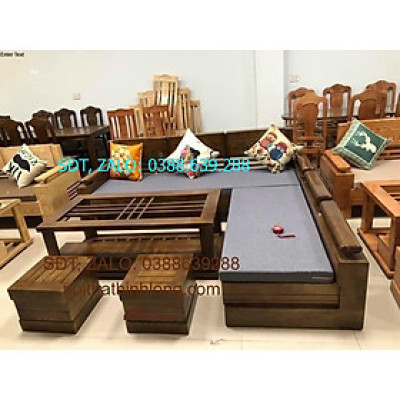 salon gỗ cao cấp