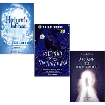 Combo 3Q:  Hành Trình Của Linh Hồn  +  Ám Ảnh Từ Kiếp Trước  +  Kiếp Nào Ta Cũng Tìm Thấy Nhau (Top Sách Tâm Linh Bán Chạy)