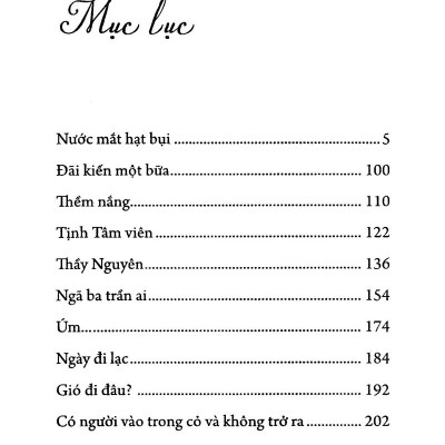 Nước Mắt Hạt Bụi
