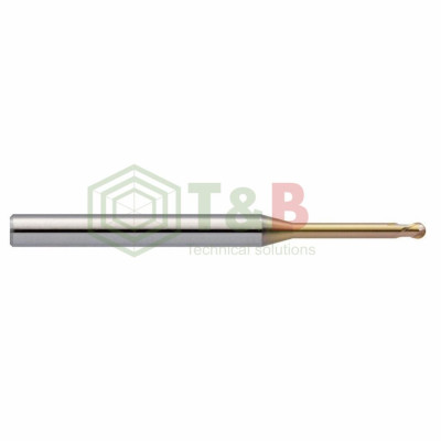 Dao Cầu Cổ Dài R1.5 x 15 x 60 L Union Tool Model HSLB2030-150,Dao phay ngón gia công sau nhiệt
