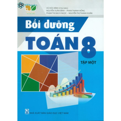 Combo 2 cuốn Sách Bồi dưỡng Toán 8 Tập 1 + Tập 2 - Kết nối tri thức với cuộc sống