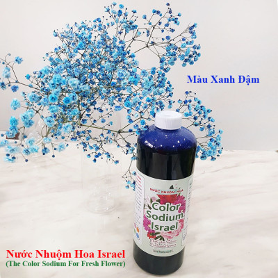 Dung Dịch Nhuộm Hoa Cắt Cành Đổi Màu (Combo 4 chai) theo Công Nghệ Israel giúp hoa nhuộm đổi màu theo ý muốn – The Color Sodium for Fresh Flowers