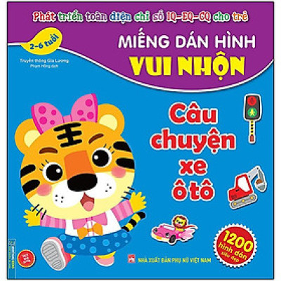 Miếng Dán Hình Vui Nhộn ( 2- 6 Tuổi)