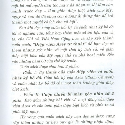 Điệp Viên ARES Tự Thuật (Tái bản lần thứ nhất)