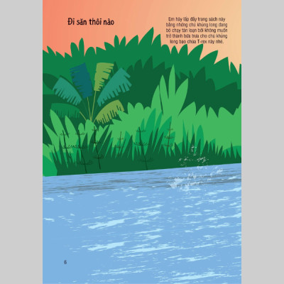 Bóc Dán Thông Minh - Khủng Long (Dành Cho Trẻ Từ 3-8 Tuổi)