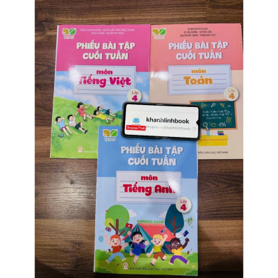 Sách - Phiếu bài tập cuối tuần môn Tiếng việt lớp 4