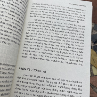 TỪ TÂM TRÍ - Sức mạnh của sự sáng tạo – Sir Ken Robinson – Quế Hương dịch – Tân Việt Books – NXB Sư Phạm (bìa mềm)