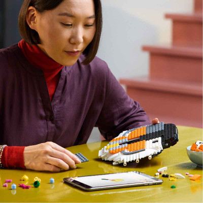 Đồ Chơi Lắp Ráp Bộ Sưu Tập Động Vật: Hổ LEGO ART 31217 (744 chi tiết)