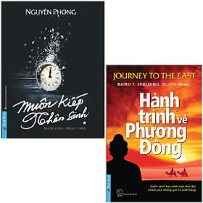 Combo Sách Muôn Kiếp Nhân Sinh - Many Times, Many Lives + Hành Trình Về Phương Đông (Bộ 2 Cuốn)