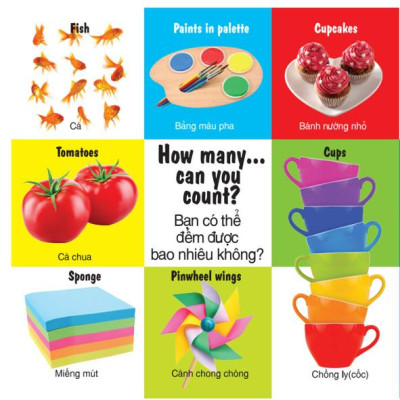 100 Từ Đầu Tiên - Số Đếm - Song Ngữ (VT)