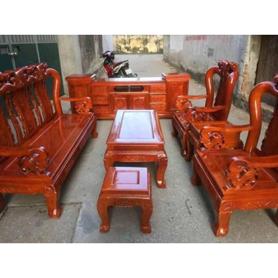 Bàn ghế Minh Quốc Đào gỗ Xoan