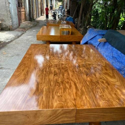 bộ sập gỗ hương xám