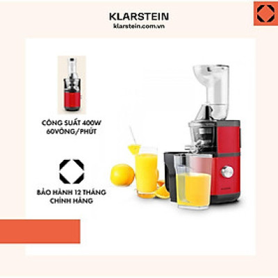 MÁY ÉP CHẬM 400W KLARSTEIN FRUITBERRY 10029378 - Hàng Chính Hãng