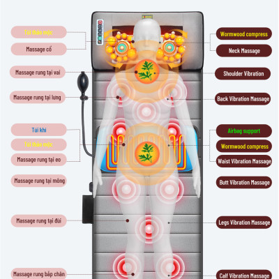 Đệm Massage Toàn Thân aYosun PL - T600 