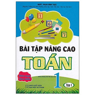 Sách - Bài Tập Nâng Cao Toán Lớp 1 - Tập 1 - Hồng Ân