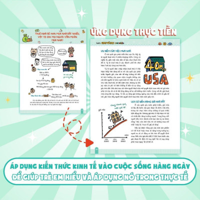 Sách - Kinh Tế Học Vui Nhộn Những Câu Hỏi Kinh Tế Ra Tiền - Mua Nhà Hay Thuê Nhà - Megabook