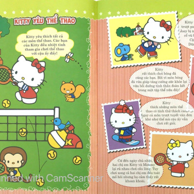Hello Kitty - Bộ Sưu Tập 1000 Đề Can - Cuộc Sống Diệu Kì