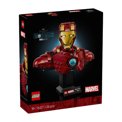 LEGO SUPERHEROES 76327 Đồ Chơi Lắp Ráp Nhân Vật Người Sắt (436 chi tiết)