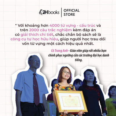 Sách 30 Chủ đề từ vựng Tiếng Anh, 4000 từ vựng, 2000 câu hỏi trắc nghiệm, tiếng anh cô Trang Anh, Tập 2, 2HBooks