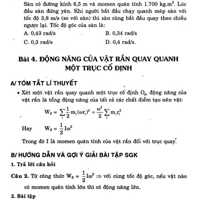 Để Học Tốt Vật Lí Lớp 12