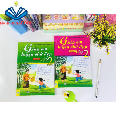 Sách - Combo 2 cuốn Giúp Em Luyện Chữ Đẹp Lớp 2 - Biên soạn theo CT GDPT mới.