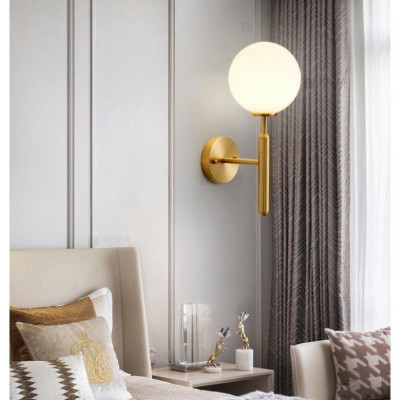 Đèn tường hình cầu mặt trăng, đèn buồng ngủ ,đèn tô điểm cầu thang, đèn phòng khách DT