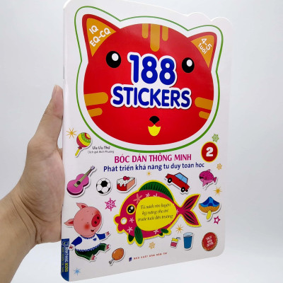 188 Stickers - Bóc Dán Thông Minh Phát Triển Khả Năng Tư Duy Toán Học (4 - 5 Tuổi) - Tập 2