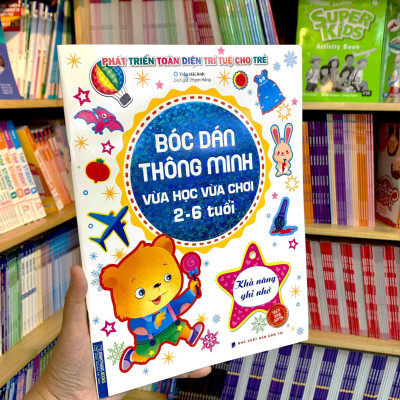 Bóc Dán Thông Minh Vừa Học Vừa Chơi 2-6 Tuổi - Khả Năng Ghi Nhớ