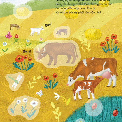 Sách Bóc Dán Thông Minh Luyện Tay Thật Khéo, Luyện Mắt Thật Tinh - Đi Thăm Nông Trại