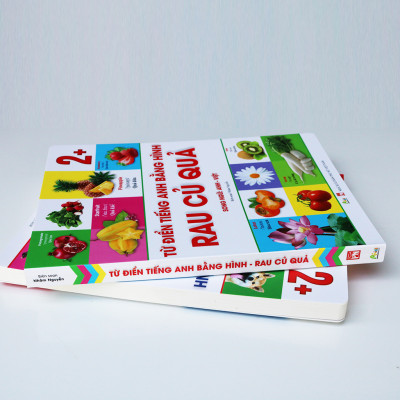 Từ Điển Tiếng Anh Bằng Hình Chủ Đề Rau - Củ - quả (Song Ngữ Anh - Việt)