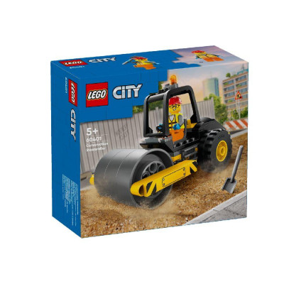 Đồ Chơi Lắp Ráp Xe Lu Công Trình - Construction Steamroller - Lego City 60401 (78 Mảnh Ghép)