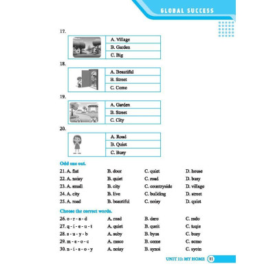 Sách - Global Success - Bài Tập Trắc Nghiệm Tiếng Anh Lớp 4 - Có Đáp Án - Tập 2 - Minh Thắng