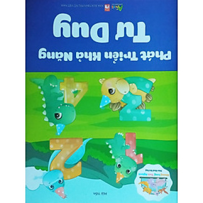 Bộ sách Khủng long tinh nghịch - Sân chơi trí tuệ: Nhận thức - Chú ý - Tư duy - Tưởng tượng - Ghi nhớ - Quan sát (Bộ 6 cuốn)