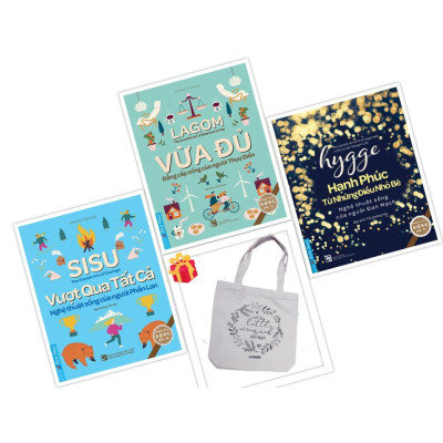 Combo Lagom Vừa Đủ + Sisu Vượt Qua Tất Cả + Hygge Hạnh Phúc Từ Những Điều Nhỏ Bé  First News