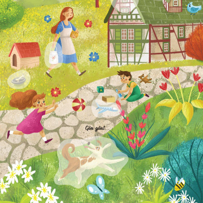 Sách Bóc Dán Thông Minh Luyện Tay Thật Khéo, Luyện Mắt Thật Tinh - Đi Thăm Nông Trại