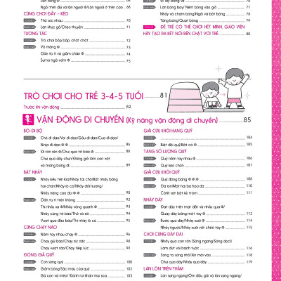 450 trò chơi vận động cho trẻ mầm non - Sách cho trẻ - CASA SUNSHINE