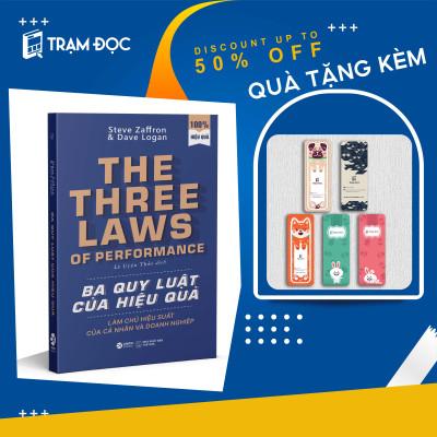 Trạm Đọc Official | Sách: Ba Quy Luật Của Hiệu Quả (Tái Bản)