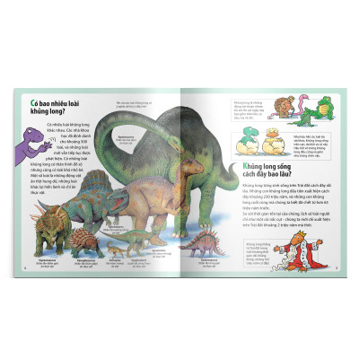 Em muốn biết vì sao - Khủng long tuyệt chủng và những câu hỏi khác về khủng long (Bộ mới 2022)